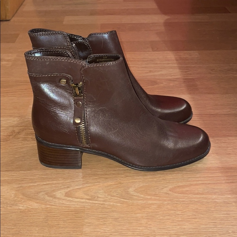 Brown leather Bandolino boots